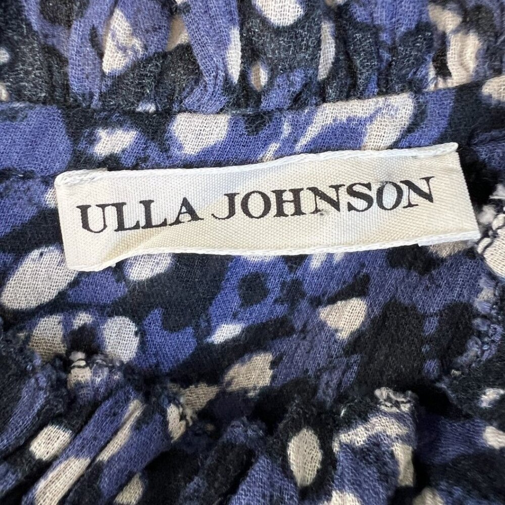 Ulla Johnson Amari Midi Dress in Indigo Blue $395 - Picture 12 of 14